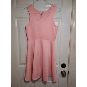 Beautiful Pink Satin Dress Size M